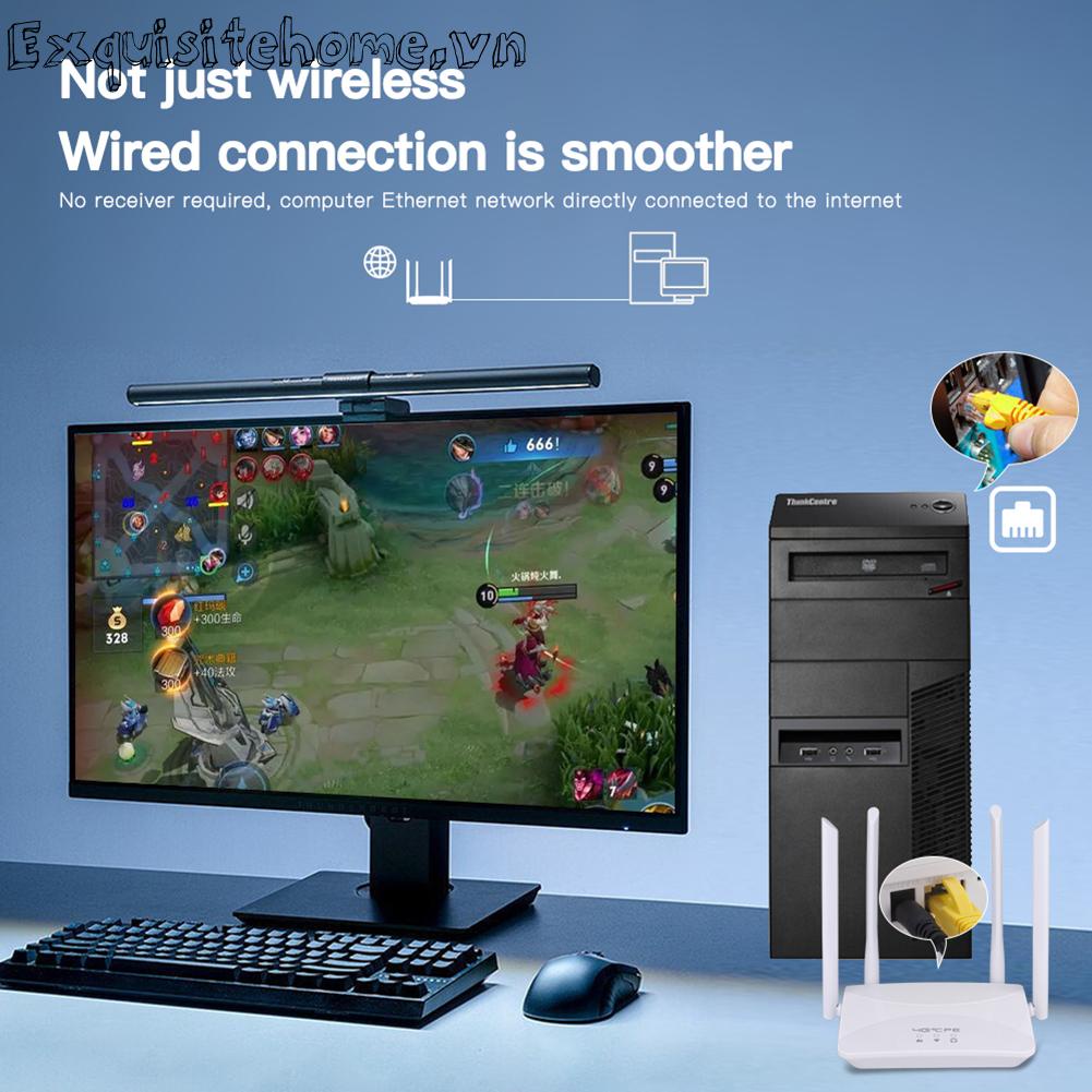 Máy Định Vị Không Dây 150mbps lte cpe rj45 usb 4g Với Khe Thẻ sim