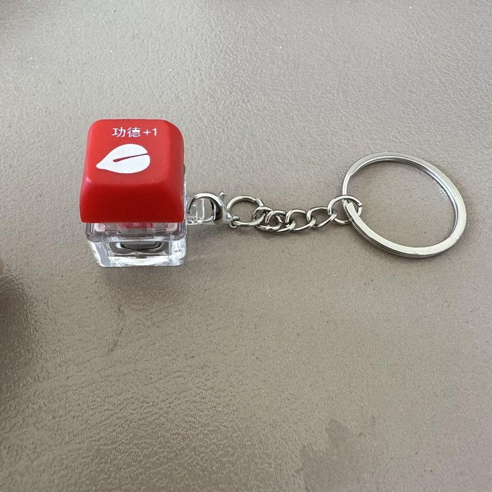 Shanhai Móc Khóa Nút Bấm Đèn led Nhiều Màu Sắc + 1 Bàn Phím Cơ Học