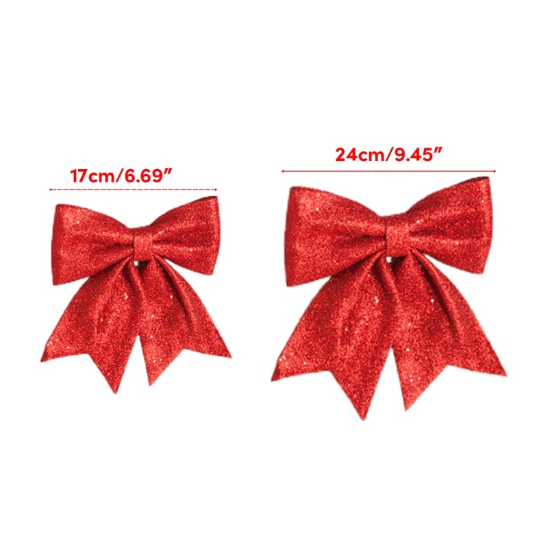 ✿ Cây Thông Trang Trí Giáng Sinh Lấp Lánh Kích Thước 24cm 17cm