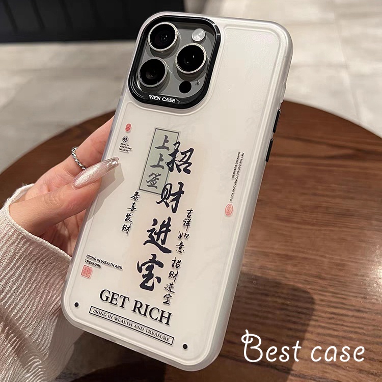 Ốp Điện Thoại May Mắn Cho iphone 13 14 15 pro max