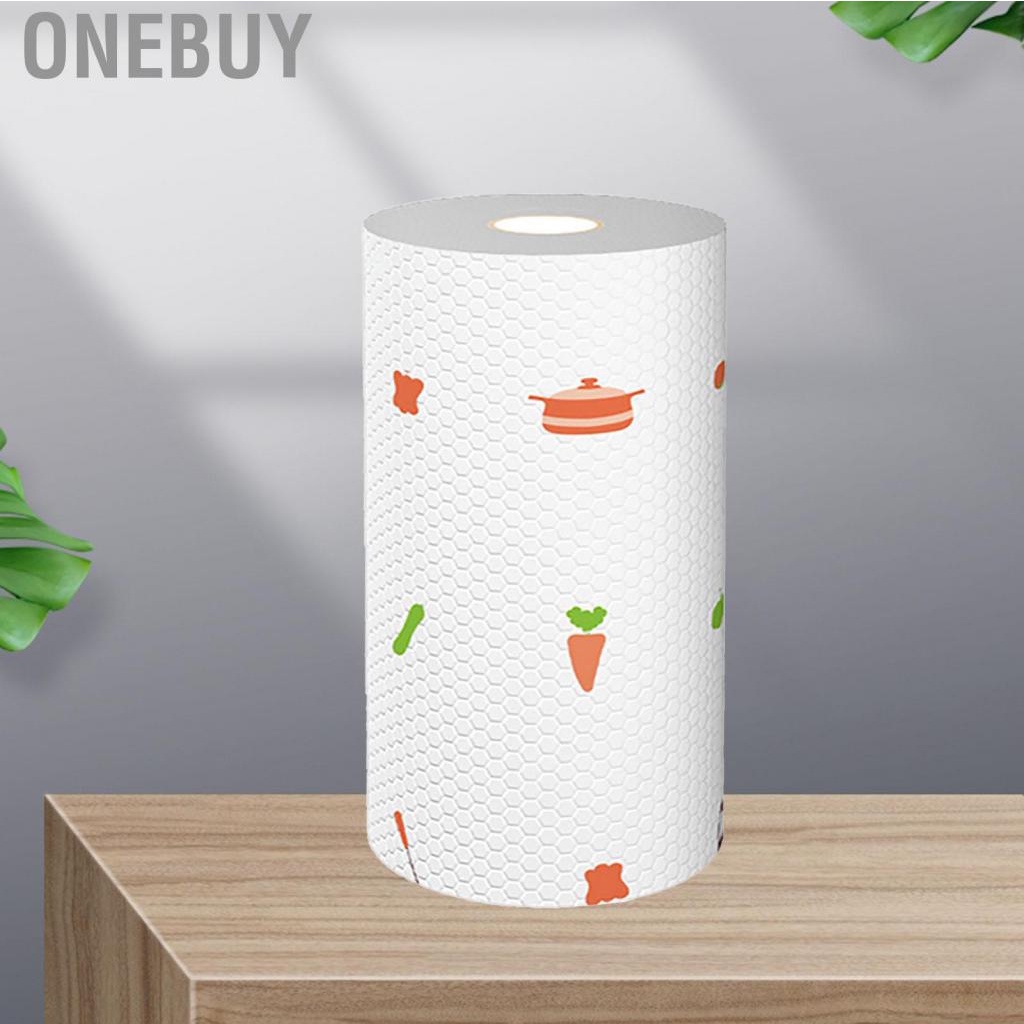 Onebuy Polyester Paper Towels  Wet Dry Use Kitchen for Home