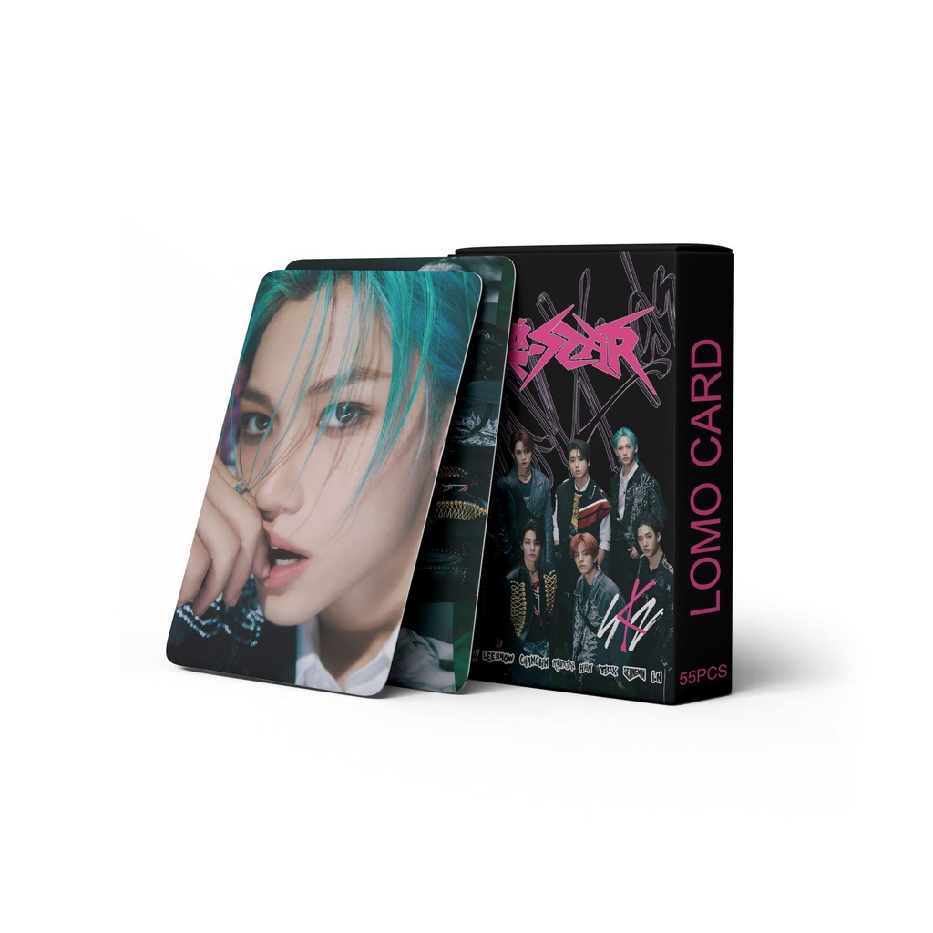 Hộp 55 Ảnh lomo card Nhóm Nhạc kpop stray kids - star