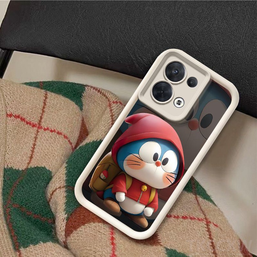 Dễ Thương Ốp Điện Thoại Mềm Chống Rơi Họa Tiết doraemon Hoạt Hình Cho oppo reno 5 6 7 8 lite 7z 8z 8t