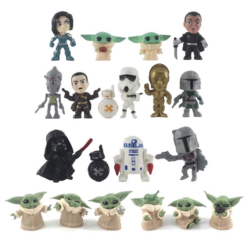 Set 6 / 14 Mô Hình Nhân Vật Phim star wars