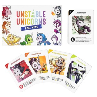 Thẻ Trò Chơi unstable unicorns Vui Nhộn Cho Bé
