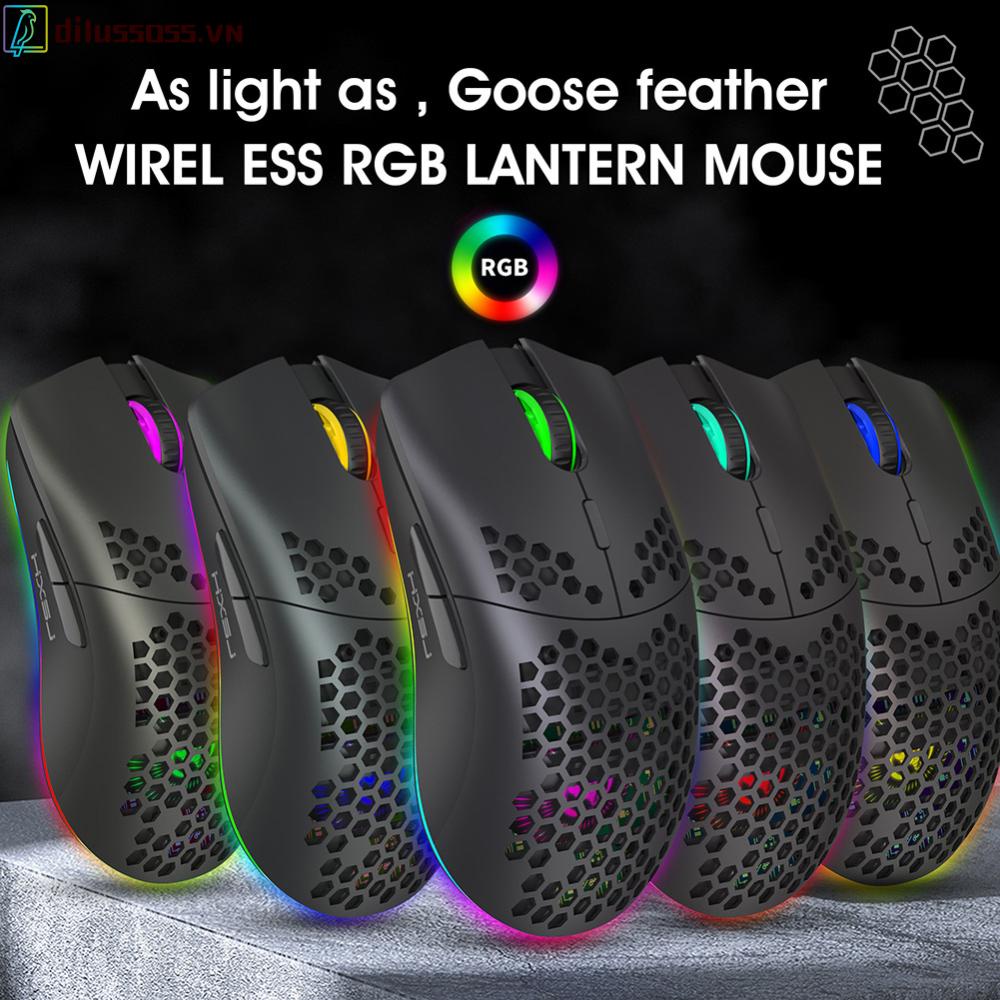 Chuột Không Dây Chơi Game t66 7 Nút Lập Trình