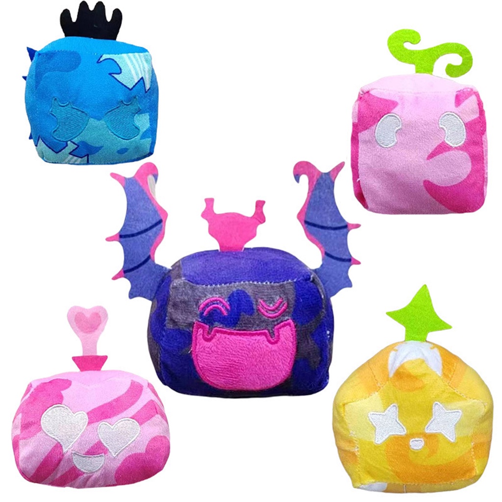 ✨Blox Fruits✨Gấu Bông Blox Fruits Game Hộp Đồ Chơi Nhồi Bông Mềm Mại Hình Trái Cây roblox Dễ Thương Cho Bé