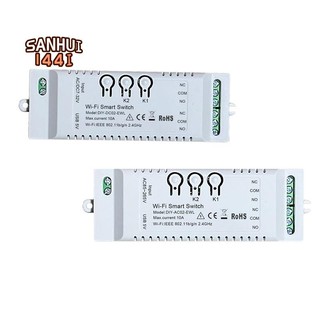 Mô Đun Công TắC wifi Thông Minh 2ch ewelink usb 5v 2.4g Cho alexa google home iftt