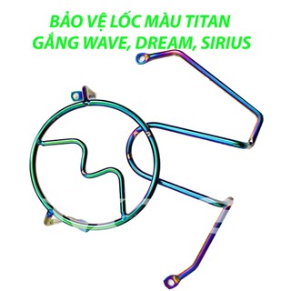 Bộ bảo vệ lốc máy màu cầu vồng bảo vệ lốc máy lốc nồi dành cho wave/dream/sirius cứng cáp pkph