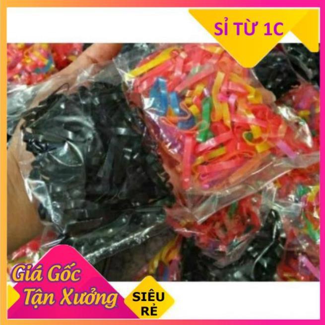 Gói 200 Chun Buộc Tóc đủ màu giá rẻ bách hoá đô