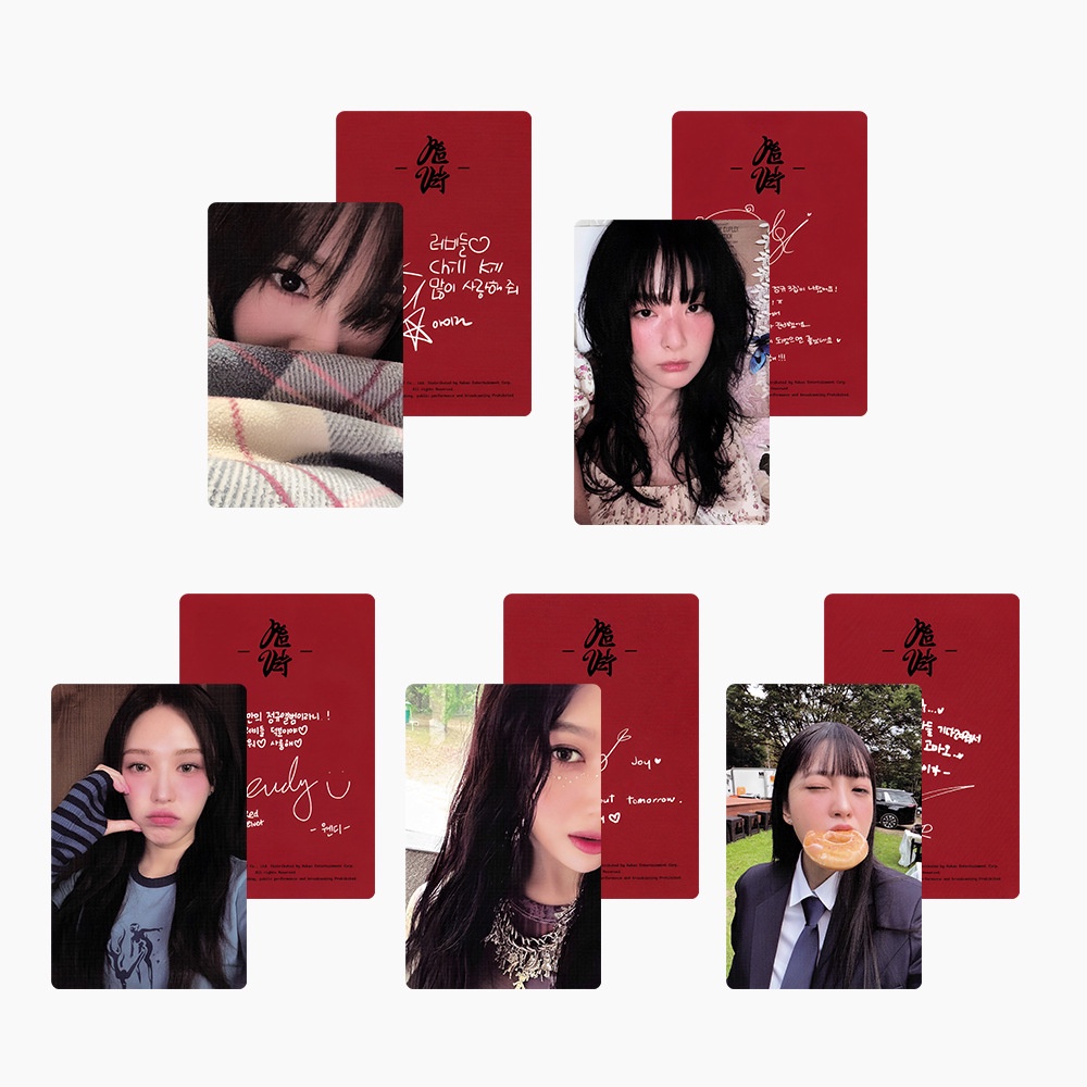 Album Sưu Tầm Hình Nhóm Nhạc red velvet 3rd Thẻ