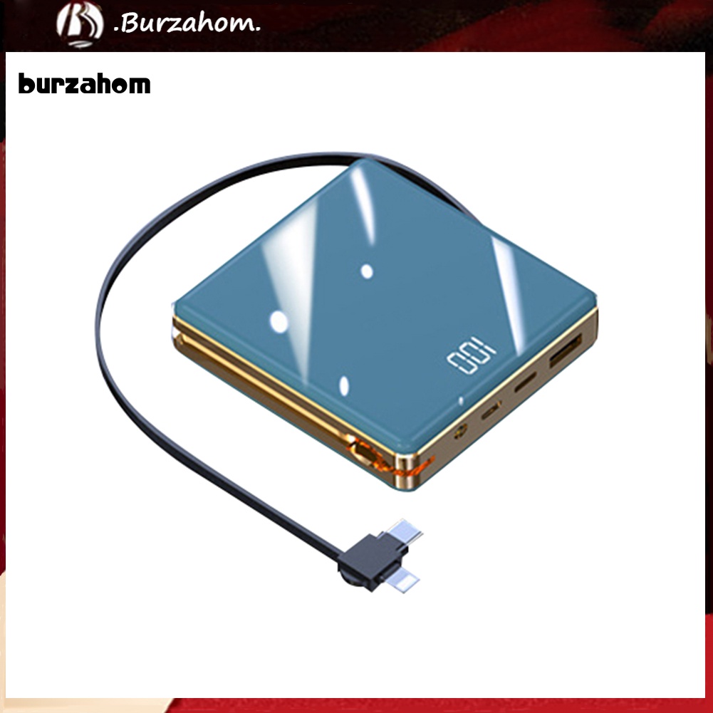 Pin Sạc Dự Phòng Màn Hình Kỹ Thuật Số 7800 / 10000 / 20000mah Kèm Dây Cáp