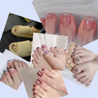Set 24 Miếng Dán Trang Trí Móng Chân Chất Lượng Cao
