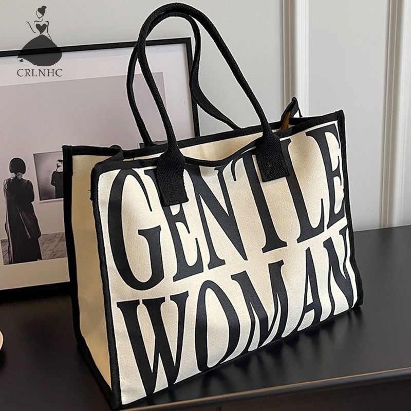 Crlnhc Túi Xách tote Sức Chứa Lớn Thời Trang Cho Nữ vn