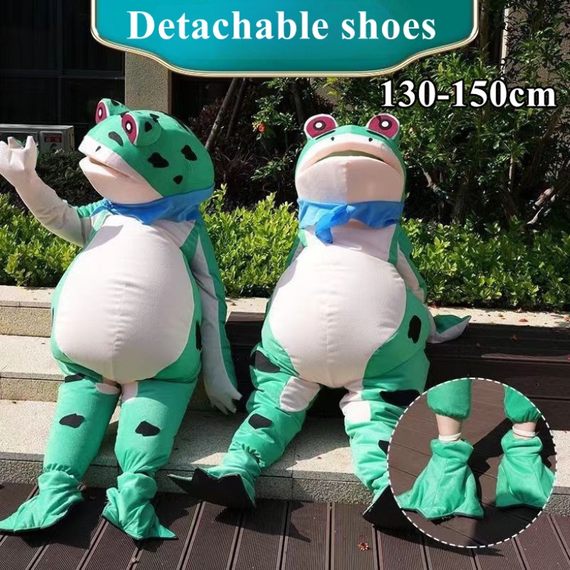 Trang Phục Ếch Bơm Hơi Nổi Bật Cho Búp Bê 130-150cm