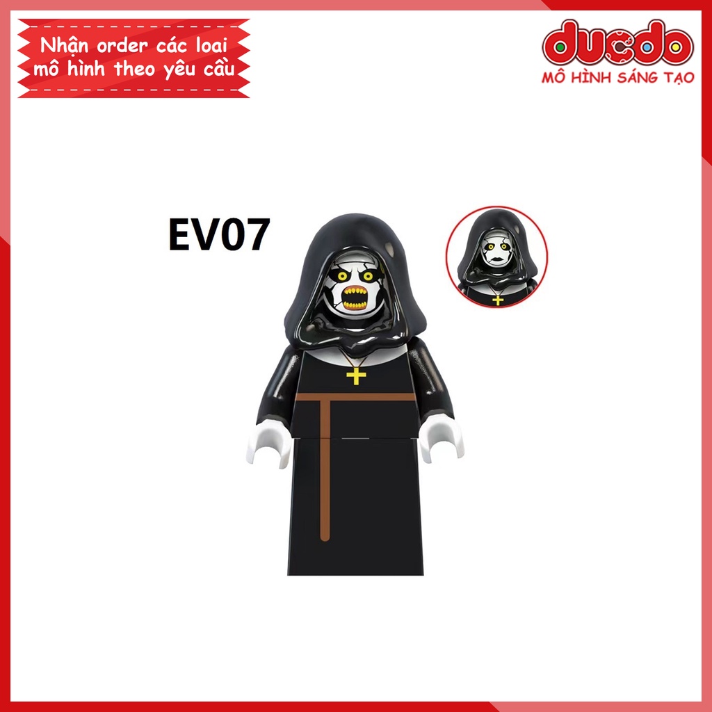 Minifigures nhân vật Ác Quỷ Ma Sơ Haloween - Đồ Chơi Lắp Ghép Xếp Hình Mini Mô hình EV07