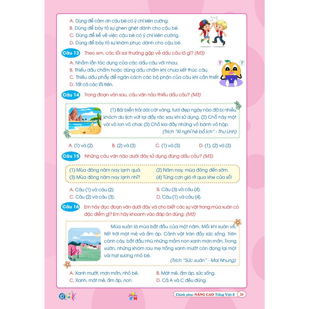 Sách Chinh Phục Nâng Cao Tiếng Việt Lớp 2 - Kết Nối Tri Thức Với Cuộc Sống  - Bản Quyền