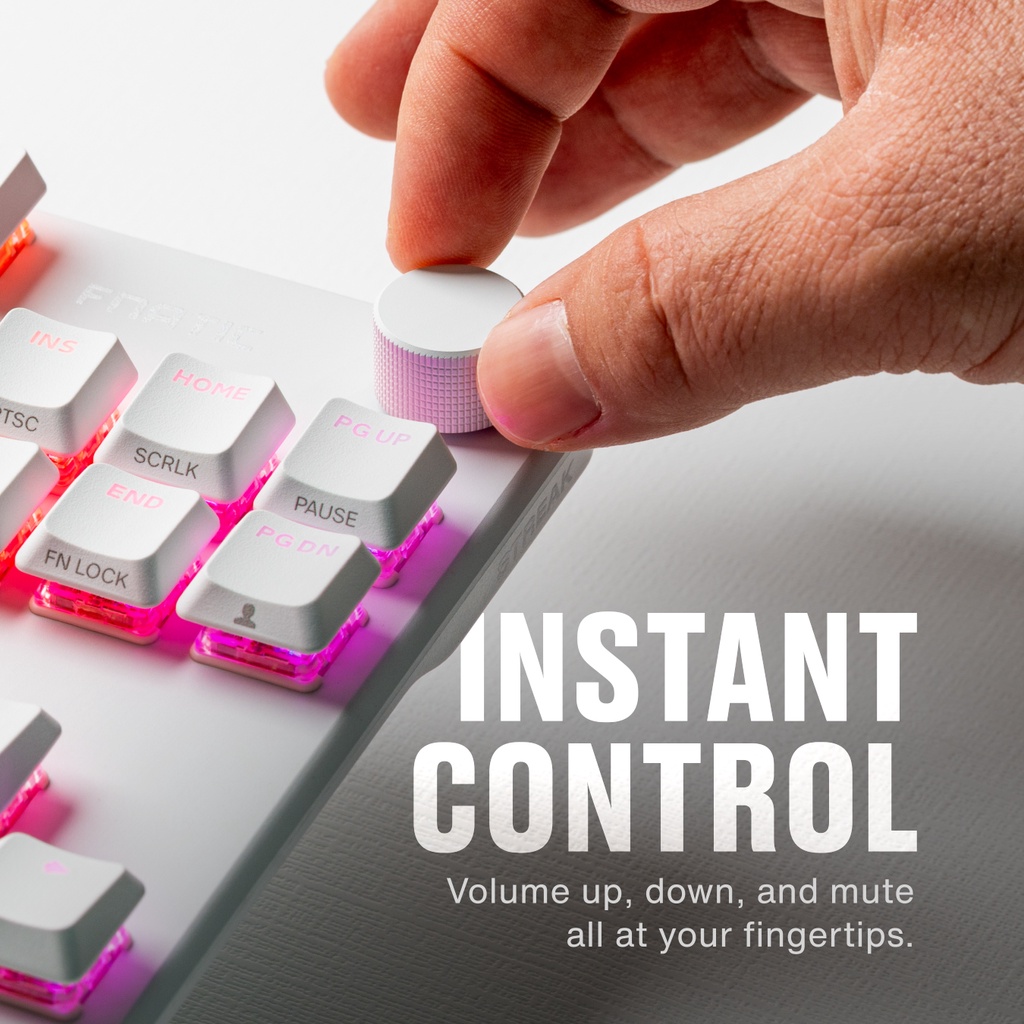 Bàn phím cơ low-profile Fnatic STREAK80 LP - Hàng chính hãng