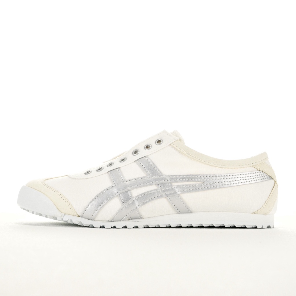 Asics Giày Thể Thao onitsuka tiger / onitsuka tiger mexico 66 Màu Bạc Chống Trượt Chân Tiện Dụng Cho Cặp Đôi Size 36-45