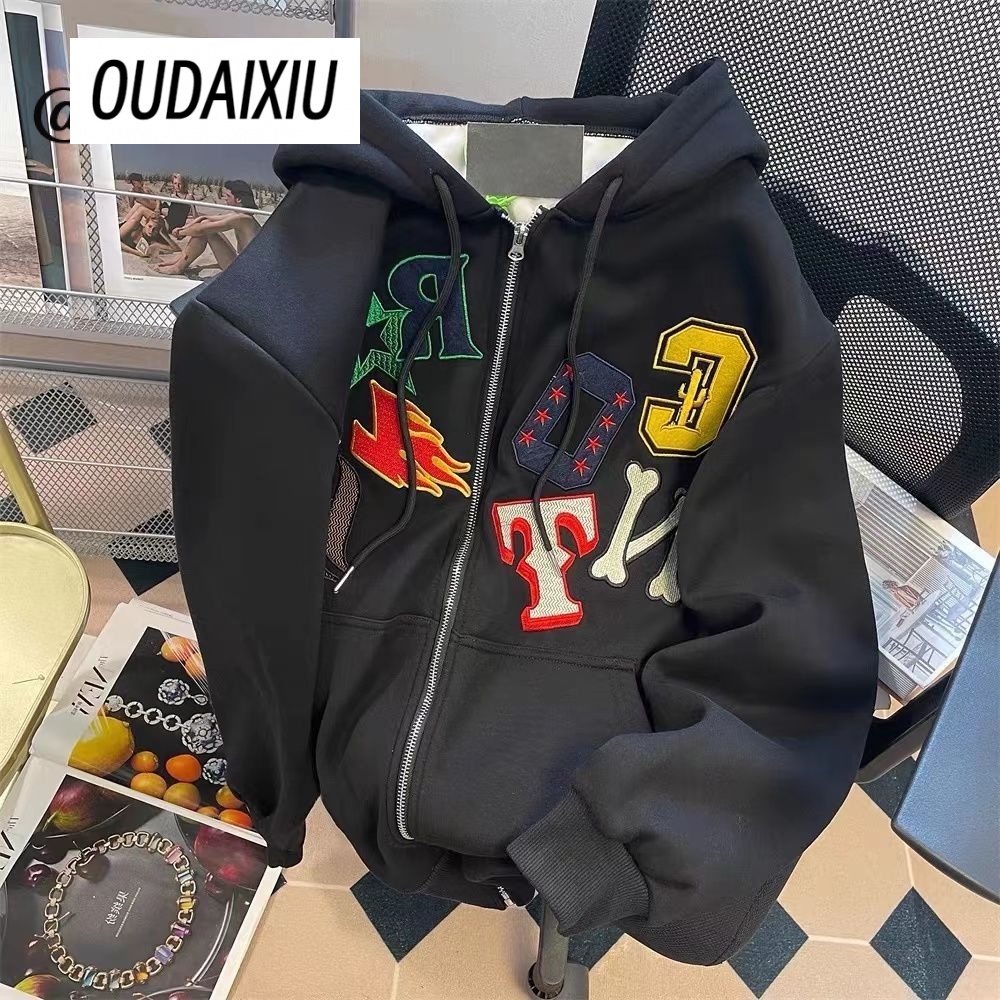 Mocho Áo Khoác hoodie áo khoác nữ zip hoodie High-quality Durable Thông thường Korean A28J1DI38Z230923 | BigBuy360 - bigbuy360.vn