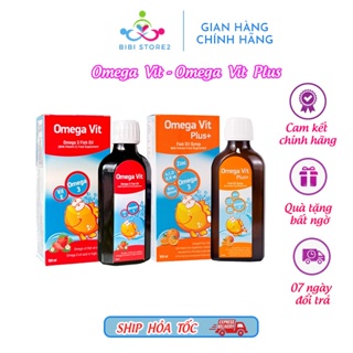 Omega Vit Omega Vit Plus - Bổ Sung Omega 3, Vitamin Và Khoáng Chất