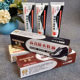 Xi đánh giày da dạng tuýt ba màu tiện dụng 30ml