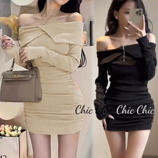 Chic Chic váy nữ Đầm Body Cho thời váy Fashion Cute hàn quốc Minimalist WLQ24101JU 1Z240103