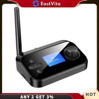 Thiết bị truyền nhận tín hiệu bluetooth 5.0 không dây có mic với giắc cắm 3.5mm