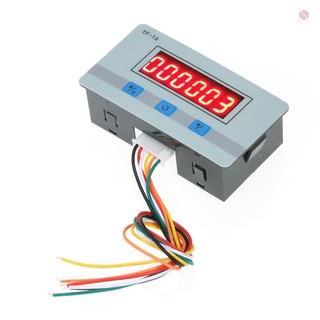 Mô đun đếm số điện tử mini dc / ac5v ~ 24v với giao diện npn và pnp 1 ~ ~999999 đồng hồ đếm thời gian chuyên dụng