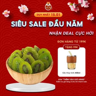 Kiwi sấy dẻo không đường nguyên vị , giòn ngọt - trái cây sấy dẻo – ăn vặt tiểu hổ