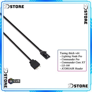 Dây chuyển đổi LED 5v Digital 3Pin to Corsair 3Pin (Node/Commander)