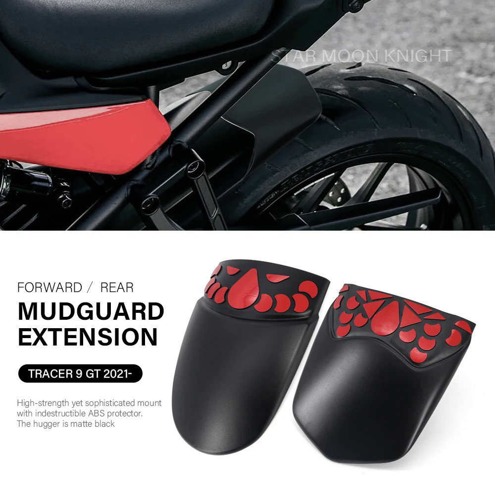 Phụ Kiện Xe Máy Phía Trước Chắn Bùn Fender Phía Sau Mở Rộng Hugger Mở Rộng Cho Yamaha Tracer 9 GT Tr