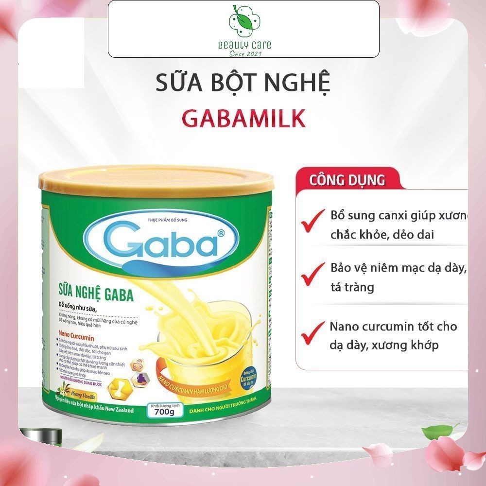 Sữa Bột Nghệ Gaba Tốt Cho Người Lớn Tuổi Và Tiểu Đường, Phụ Nữ Sau Sinh