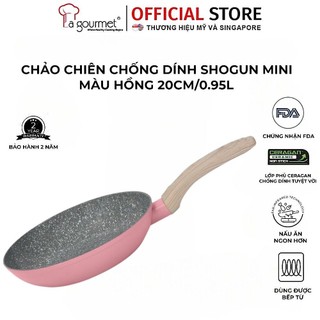 Chảo chống dính cao cấp bếp từ La gourmet Shogun Mini Collection 20cm - chính hãng, chống dính Ceramic an toàn sức khỏe