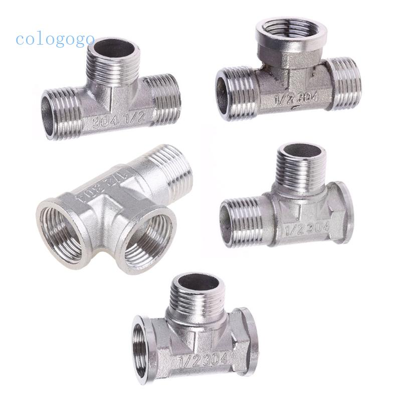 Đầu Nối Vòi Nước Bồn Cầu Ba Chiều Bằng Đồng