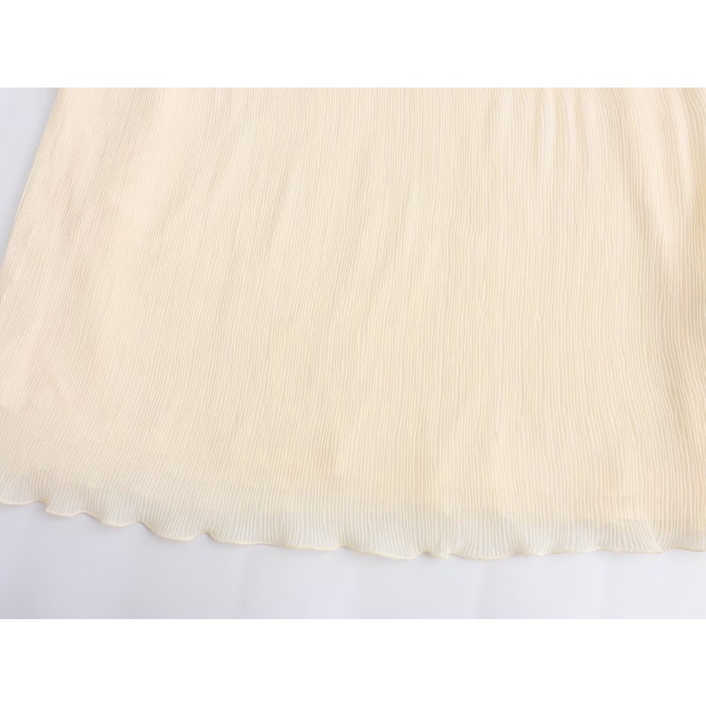 Bán Buôn Áo Xếp Nếp + Váy midi Nửa Dài 9673
