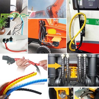 Ống quấn dây cáp xoắn ốc nhiều màu sắc 1m 10mm / 14mm