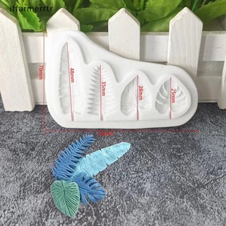 Khuôn silicone Làm Bánh Hình 4 Chiếc Lá