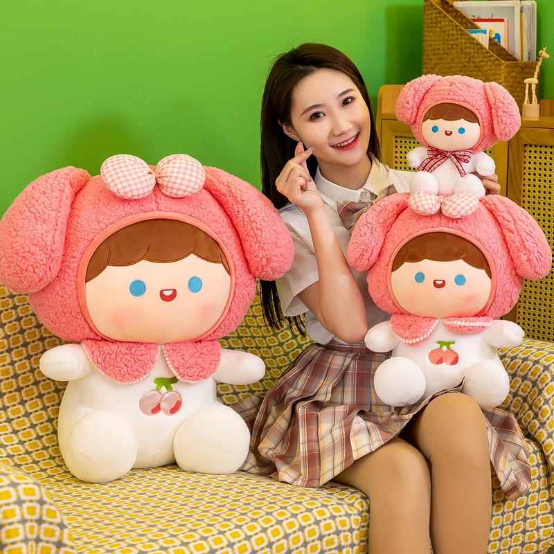 Christmas gift Dễ Thương Thú Nhồi Bông Hình Thỏ Đáng Yêu
