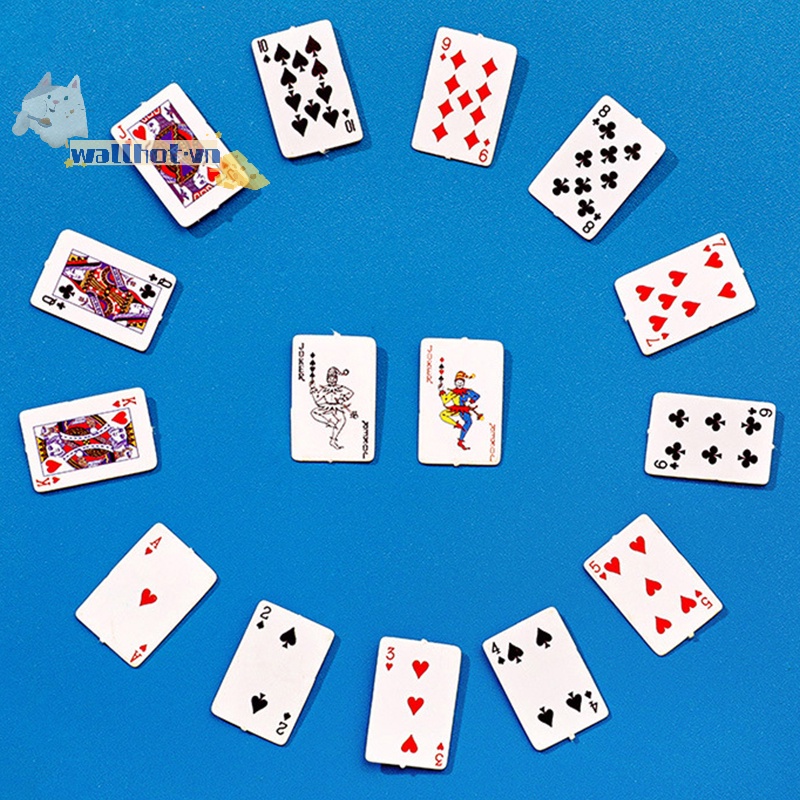 1 Bộ Bài poker mini Bỏ Túi Siêu Dễ Thương Sáng Tạo