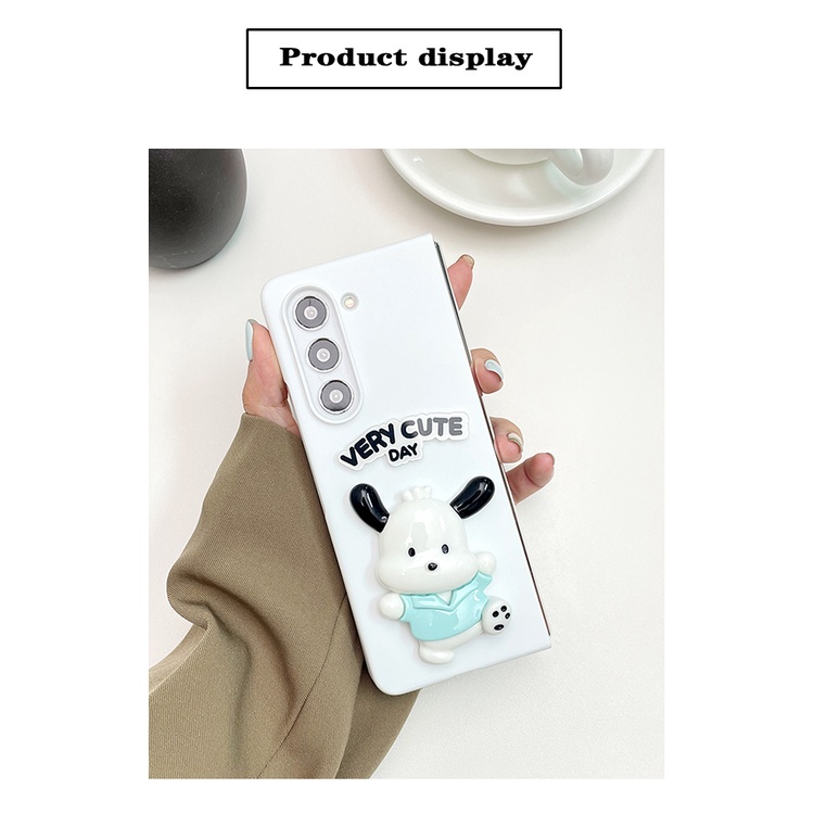 Thời Trang Ốp Điện Thoại Mặt Nhám Họa Tiết Hoạt Hình Dễ Thương Cho samsung galaxy z fold 5 4 3 2 z Fold5 fold4 5g