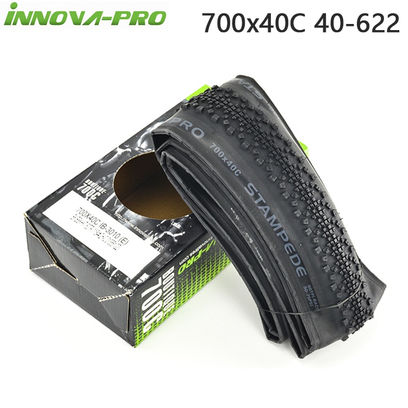 INNOVA-PRO 700x40C 40-622 Lốp Xe Đạp Địa Hình 60TPI MTB Xe Đạp Đường Bộ 50-75 PSI Lốp Gấp Đi Xe Đạp 