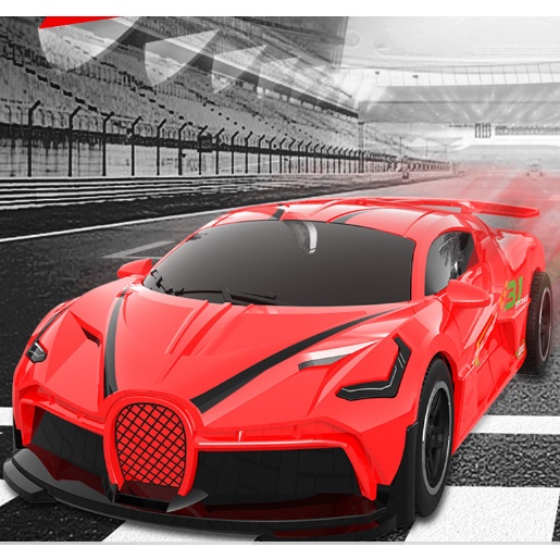 Xe Drift 1/24 GTR đẩy trớn tự Drift đánh lái dành cho bé trai, chất liệu nhựa ABS chống va đập