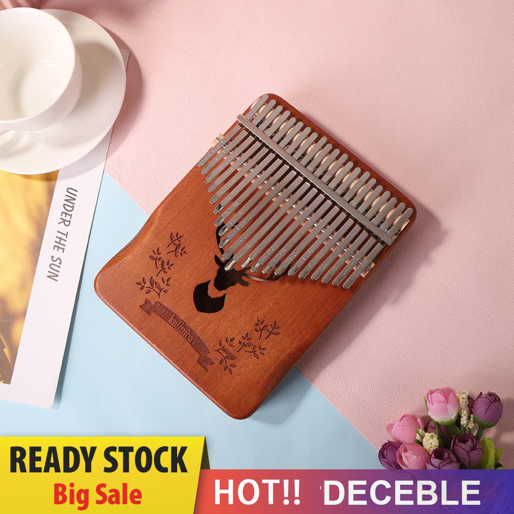 Đàn kalimba 21 Phím Bằng Gỗ Trơn Di Động