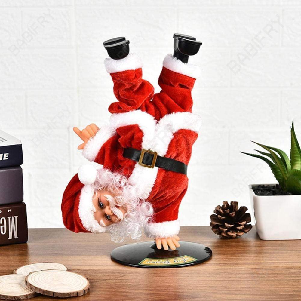 Búp Bê Hình Ông Già Noel Đang Nhảy Múa Có Nhạc