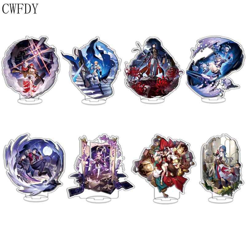 Mô hình Standee Mihoyo New Anime Game Honkai: Star Rail Figure March 7th 9 Acrylic mica trong trang 