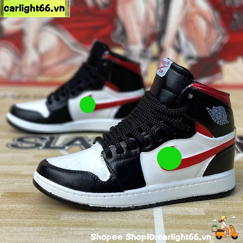 Mô Hình Giày Trượt Ván Ngón Tay Độc Đáo Dùng Trang Trí Bánh Kem/Mô Hình Giày Sneaker Mini