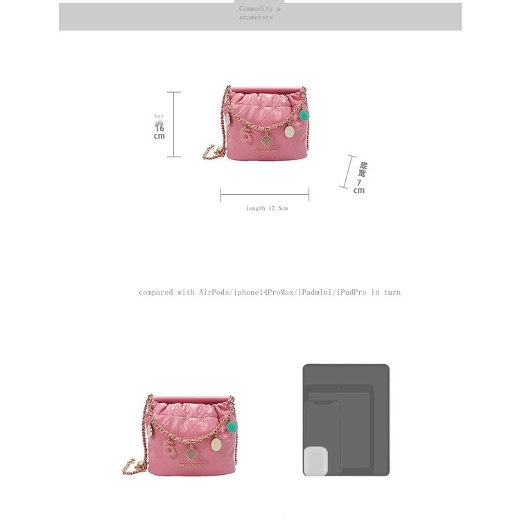 Túi Đeo Chéo Nhỏ Xinh Phong Cách Pháp Hàng Mới 2023 Dành Cho Bạn Nữ / Bạn Bè