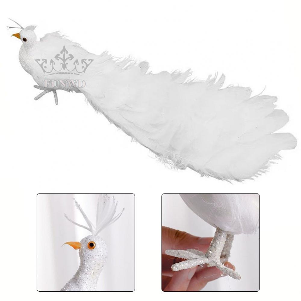 Chim Công Giả Bằng Xốp Trang Trí Đám Cưới