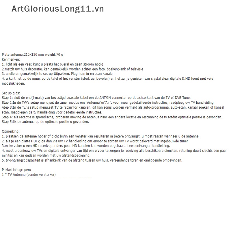 Ăng Ten tv Kỹ Thuật Số Tăng Cường Độ Nét Cao hd Trong Nhà / Mang Đi Du Lịch / rv Thông Minh